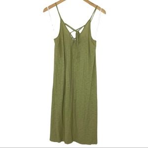 Michelle by Commune Earville Army Green Dress NEW